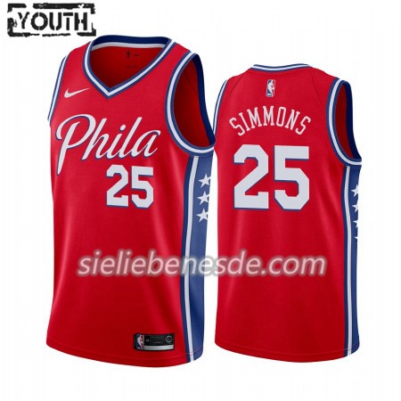 Kinder NBA Philadelphia 76ers Trikot Ben Simmons 25 Nike 2019-2020 Statement Edition Swingman